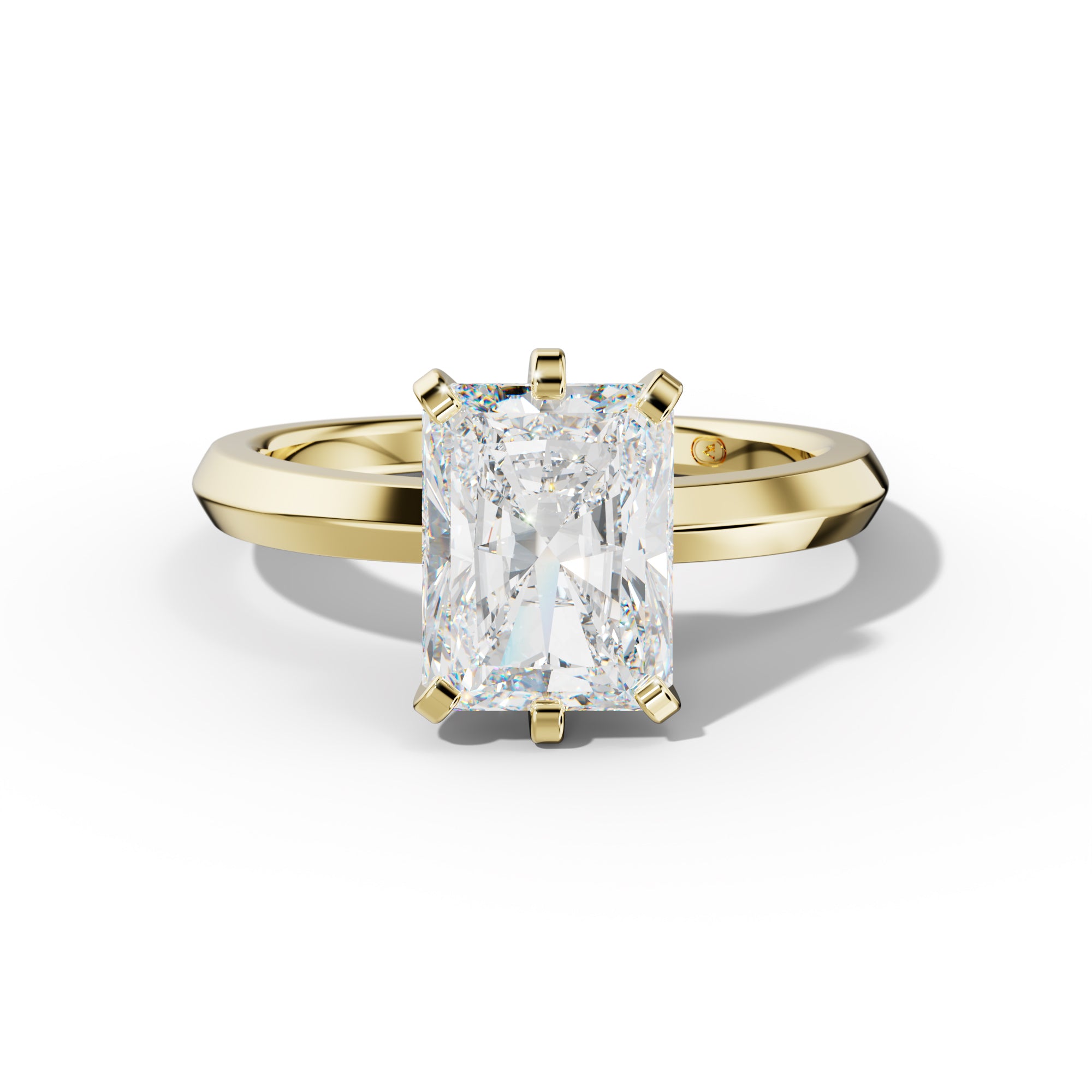 Lina Radiant Diamond Engagement Ring